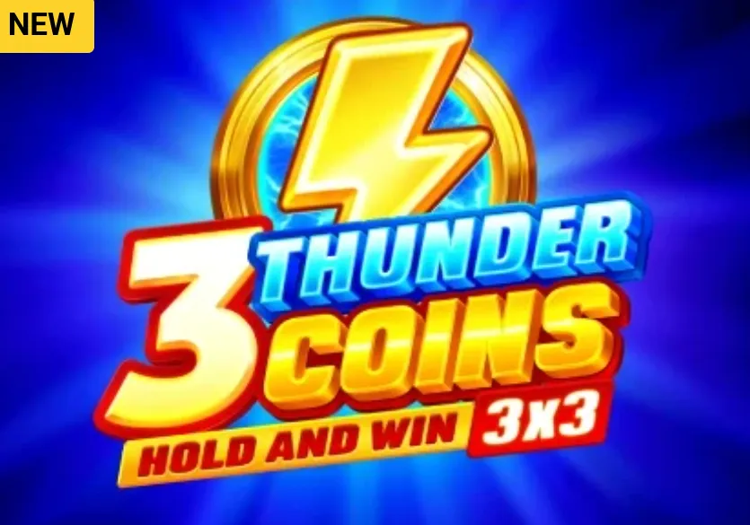 3 Thunder Coins Hold and Win slot